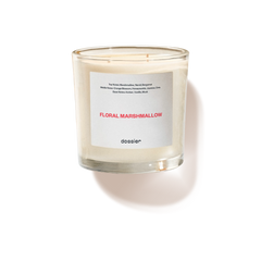 Floral Marshmallow Candle